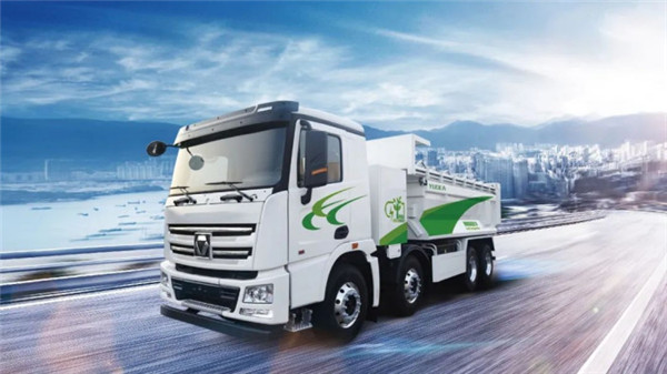 躍迪首批新能源渣土車正式投入營運！